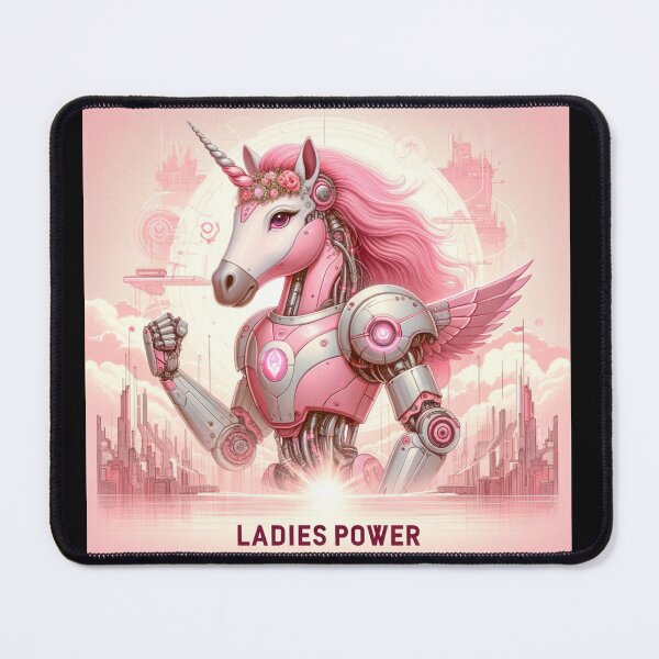Item preview, ladies power unicorn princes pink pink power, grl, girl, power, girl power designed and sold by szpaku888.