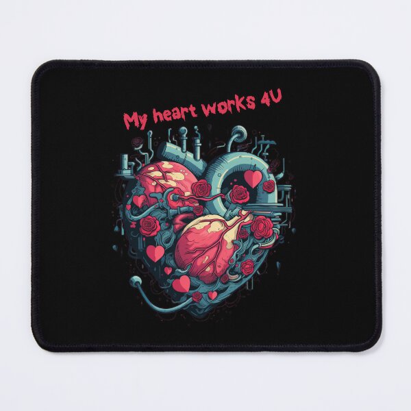 Item preview, My Heart Works 4 U Special Gifts For Valentine's Day designed and sold by bunnyshopAW.
