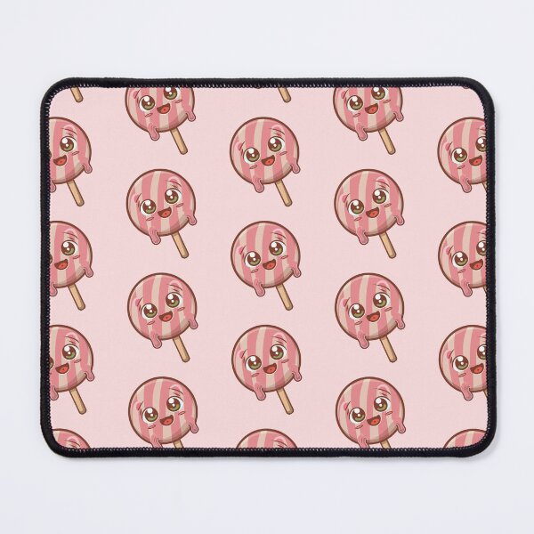Item preview, Cute Kawaii Pink Lollipop Dripping ; Pattern designed and sold by PatternInArt.