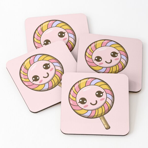 Item preview,  Cute Kawaii Lollipop Pattern designed and sold by PatternInArt.