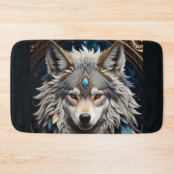 Item preview, unique wolf designed and sold by DigiArtFusion.