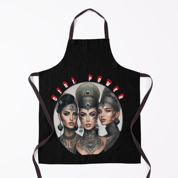 Item preview, Girl power, Green eyed tattoed temptresses, strong women designed and sold by sailorsam1805.