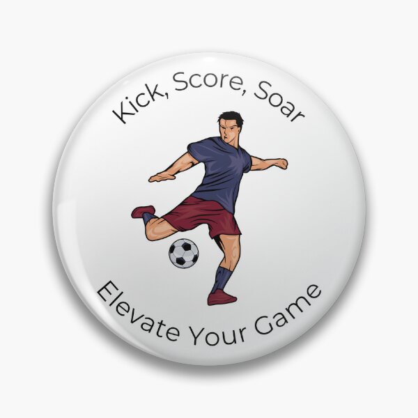 Item preview, Score Big with Our Exclusive 'Kick, Score, Soar' Football T-shirt! Limited Edition designed and sold by DMBGdesigns.