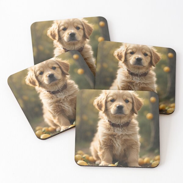 Item preview, Golden Retriever baby designed and sold by ElectraAI.
