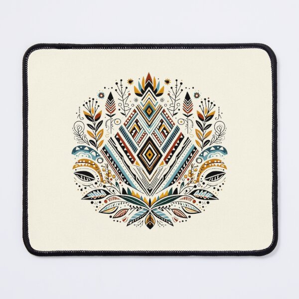Item preview, Ndebele Fashion Tribal Pattern | African Style Geometry Art designed and sold by Agmari.