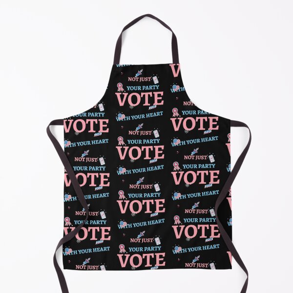 Item preview, Vote with your heart, not just your party. Campaign Slogan designed and sold by NeaftyFinds.