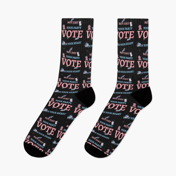 Item preview,  Vote with your heart, not just your party. Campaign Slogan designed and sold by NeaftyFinds.