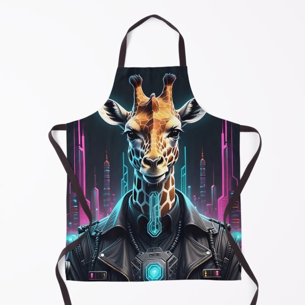 Item preview, Cool Cyberpunk Cyborg Giraffe designed and sold by TheArtOfPat.