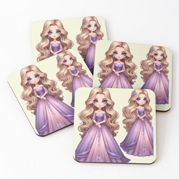 Item preview, Lavender Dream - Chibi Princess Elegance in Purple designed and sold by shadowpalette.
