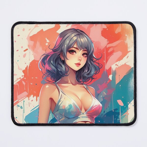 Item preview, Gorgeous anime girl - watercolor art 2 designed and sold by UmagineArts.