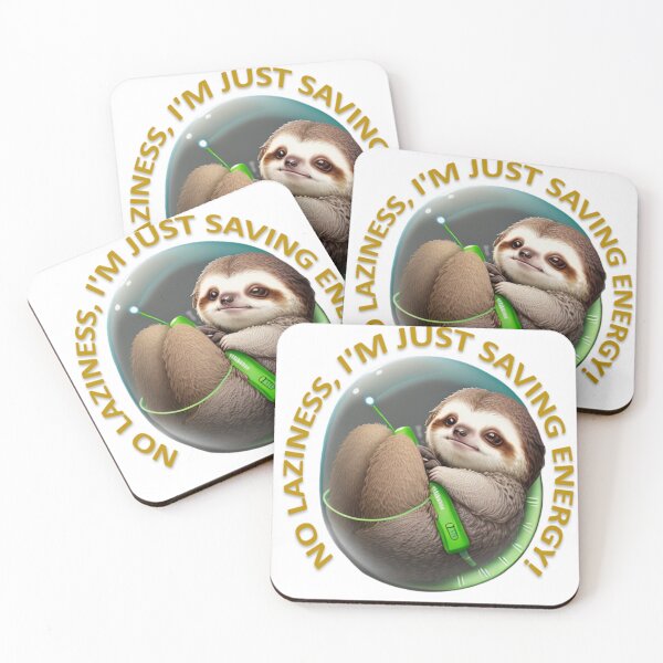 Item preview, No laziness, I'm just saving energy! designed and sold by r105.