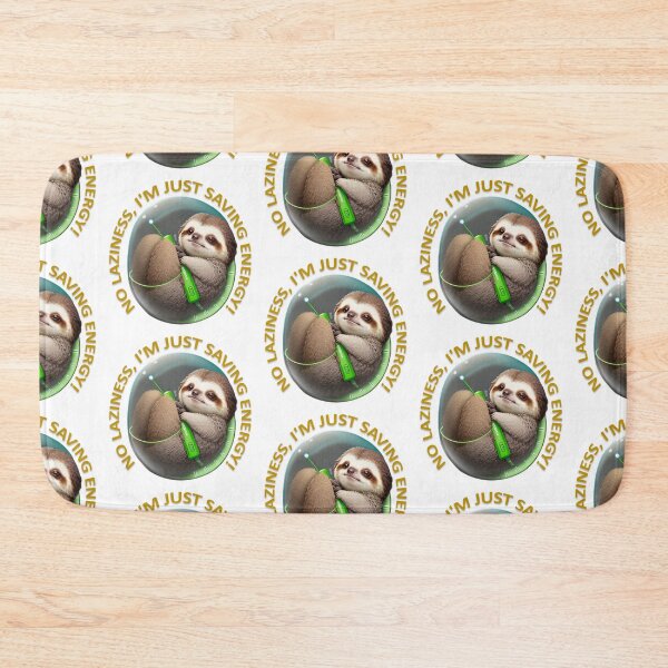 Item preview, No laziness, I'm just saving energy! designed and sold by r105.