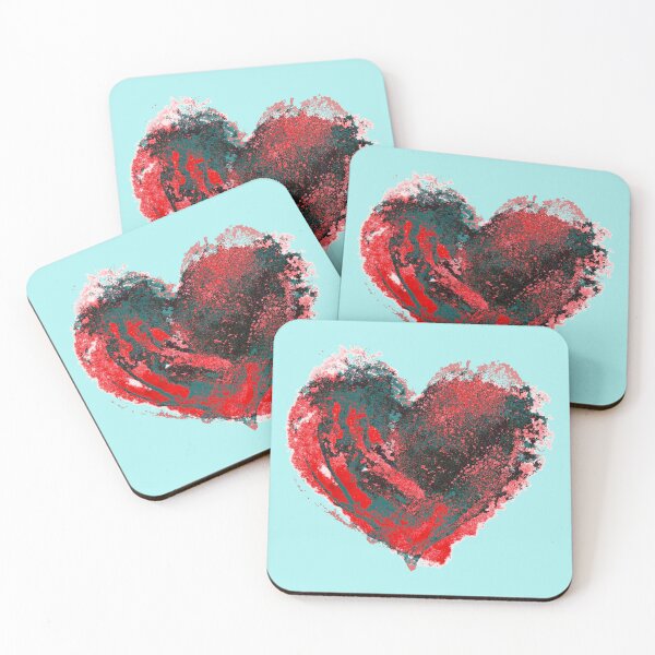 Item preview, Four of Hearts- Dissolve designed and sold by ALA Creative Studio.