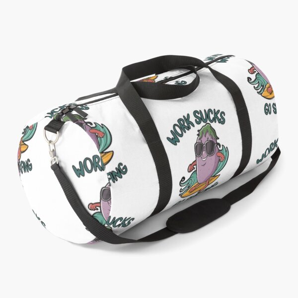 Item preview, work sucks , go surfing ! designed and sold by NebulaWhimsy.