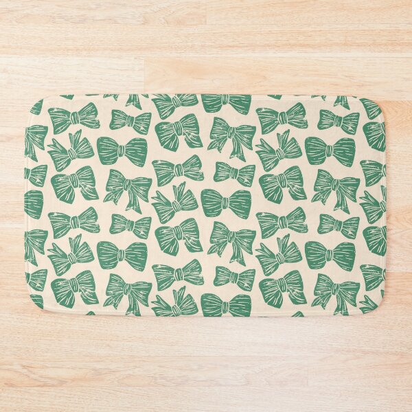 Item preview,  Vintage Bows Light Forest Green  designed and sold by Claudia S. Design.
