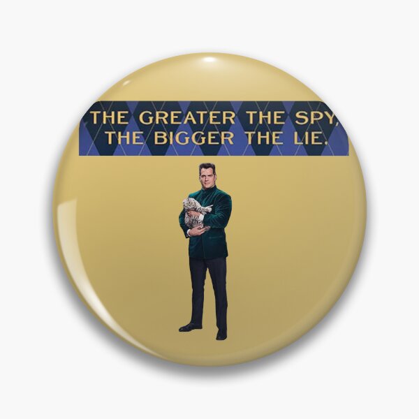 Item preview, Greater the Spy=Agent Argylle designed and sold by HerbalBlue.