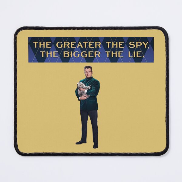 Item preview, Greater the Spy=Agent Argylle designed and sold by HerbalBlue.
