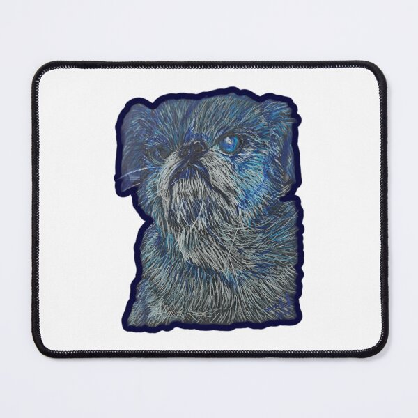 Item preview, Brussels griffon blue renji designed and sold by renjigoby.