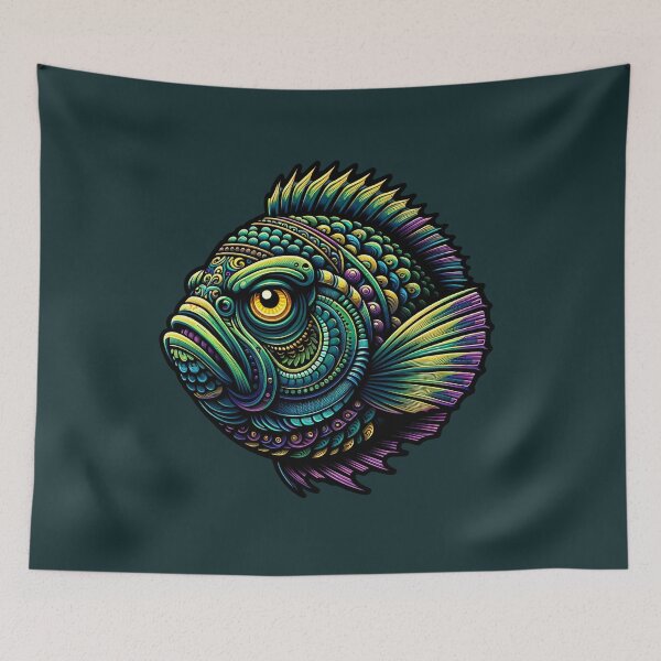 Item preview, Grumble Fish designed and sold by LoudSpider.