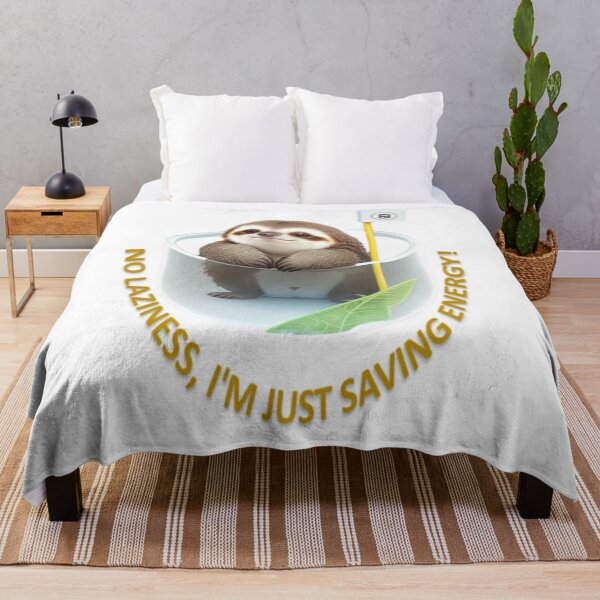 Item preview, No laziness, I'm just saving energy! designed and sold by r105.