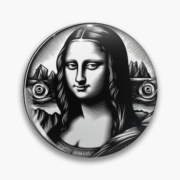 Item preview, Mona Lisa designed and sold by Greydate.