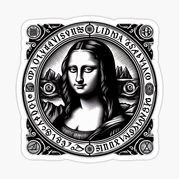 Item preview, Mona Lisa designed and sold by Greydate.
