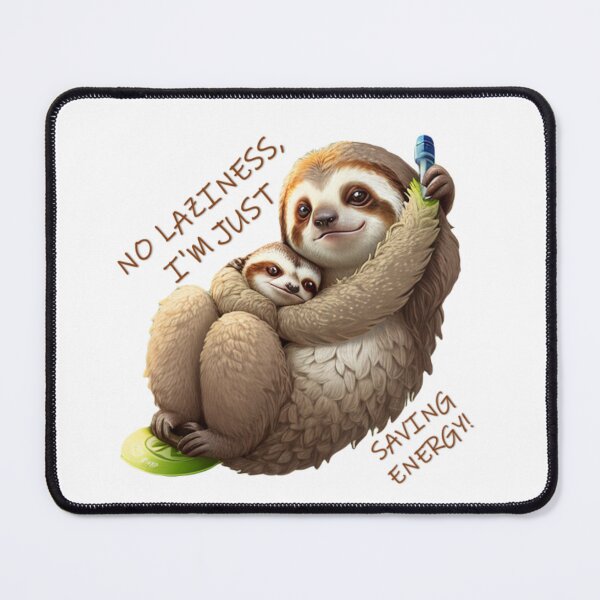 Item preview, No laziness, I'm just saving energy! designed and sold by r105.