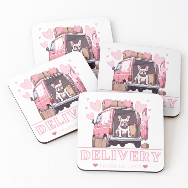 Item preview, Valentine Dog Love Delivery French Bulldog Dog designed and sold by GoodyPaws.