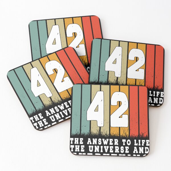 Item preview, Don't Panic 42 is the Answer To Life Universe And Everything Universum Nerd and Geeks Science Teacher   designed and sold by MediTees.