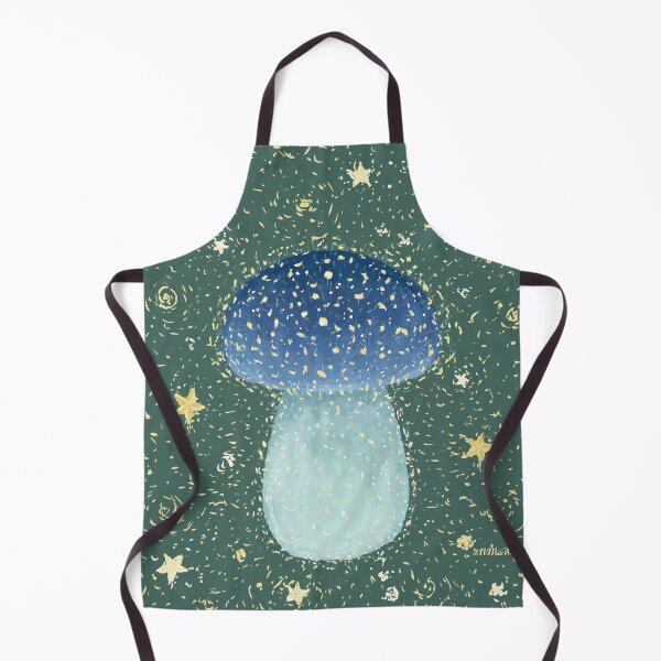 Item preview, Star Maker: Mycena subcayanocephala Blue Mushroom & Stars designed and sold by rnmarts.