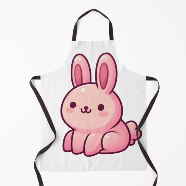 Item preview, Animated cartoons inspired cute pink rabbit designed and sold by ISIKPK.