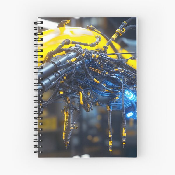 Item preview, Cyberpunk cybernetic robotic arm with yellow fluid designed and sold by hurch.