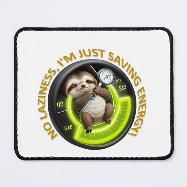 Item preview, No laziness, I'm just saving energy! designed and sold by r105.