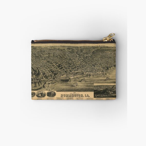 Item preview, Burlington, Iowa (1889) designed and sold by allhistory.