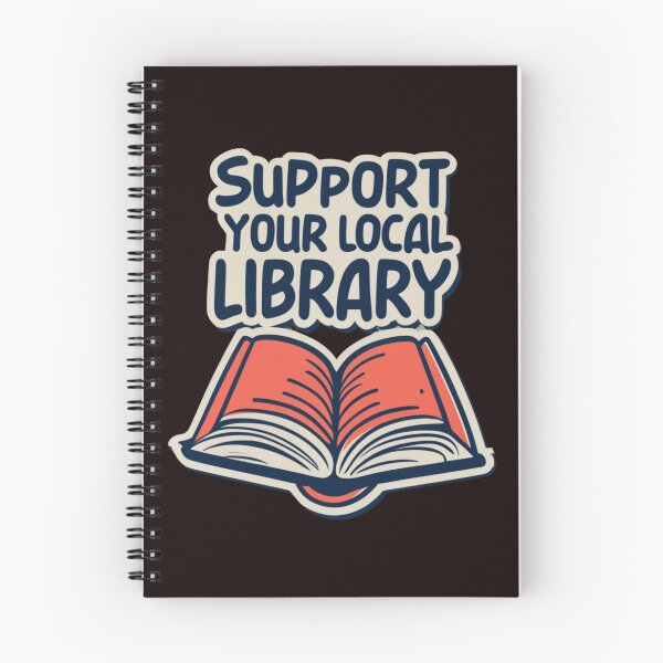 Item preview, Support Your Local Library Books Reading designed and sold by sadedream.