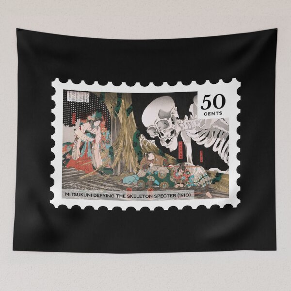 Item preview, Utagawa Kuniyoshi stamp designed and sold by RabbitK.
