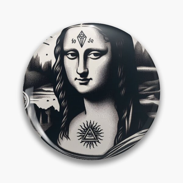 Item preview, Mona Lisa designed and sold by Greydate.