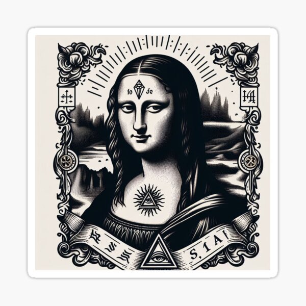 Item preview, Mona Lisa designed and sold by Greydate.
