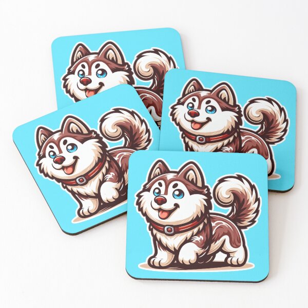 Item preview, Huskey Dog Mascot designed and sold by AmberRoseWrites.