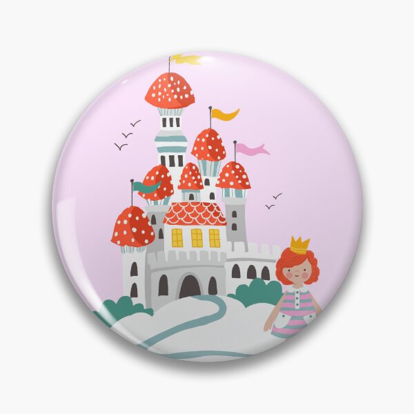 Artikelvorschau, PRINZESSIN TOADSTOOL WOLKEN-TRAUMSCHLOSS entworfen und verkauft von THE PRINTED SQUARE STUDIO.