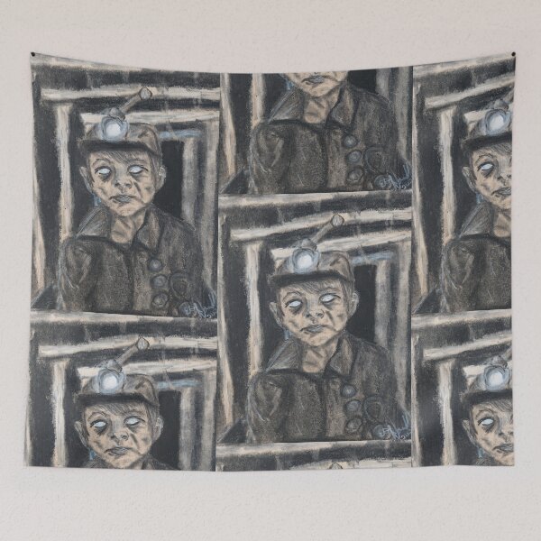 Item preview, Coal miner ghost designed and sold by renjigoby.