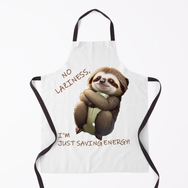Item preview, No laziness, I'm just saving energy! designed and sold by r105.