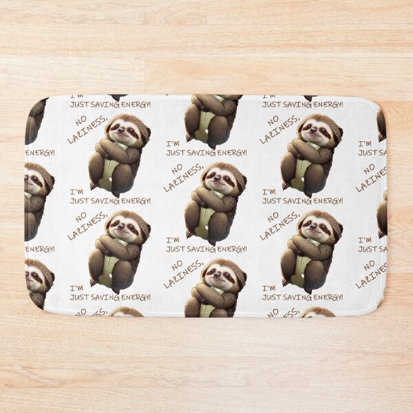 Item preview, No laziness, I'm just saving energy! designed and sold by r105.