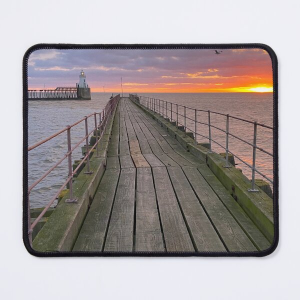 Item preview, January sunrise at the mouth of the River Blyth - Portrait designed and sold by Violaman.