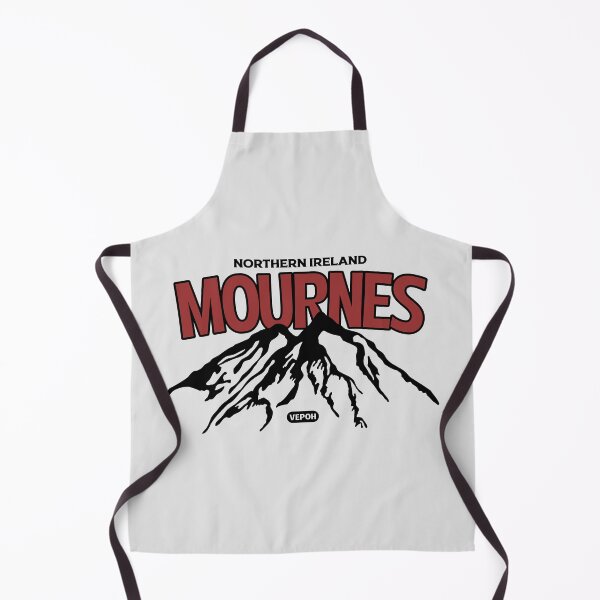 Item preview, Mourne Mountains Northern Ireland Newcastle Gift (Black Version) designed and sold by VEPOH.