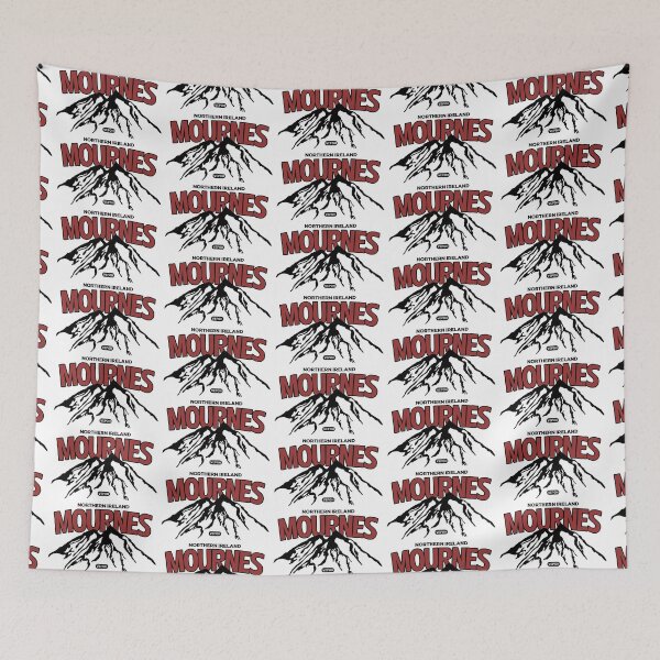 Item preview, Mourne Mountains Northern Ireland Newcastle Gift (Black Version) designed and sold by VEPOH.