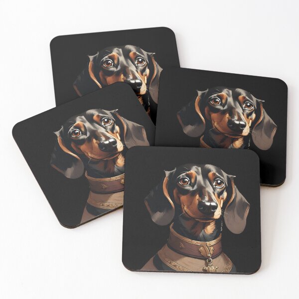 Item preview, Dapper Dachshund Elegant Canine Charm designed and sold by ChicTrendz.
