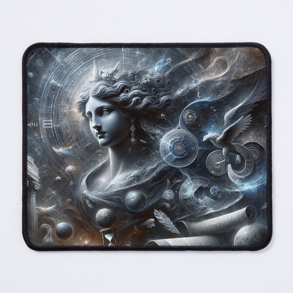 Item preview, Mnemosyne - Guardian of history and knowledge designed and sold by darkfantasy-atk.