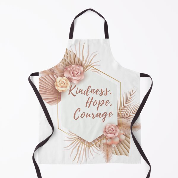 Item preview, Kindness. Hope. Courage, Motivational Design, Flowery designed and sold by Featheryy.