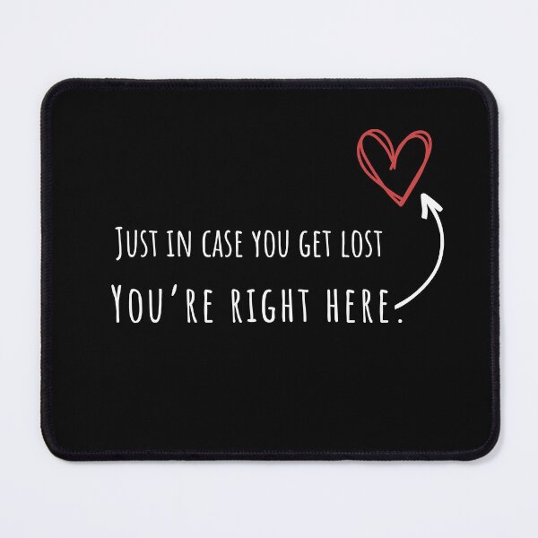 Item preview, Just in case you get lost heart designed and sold by Just-reddesign.